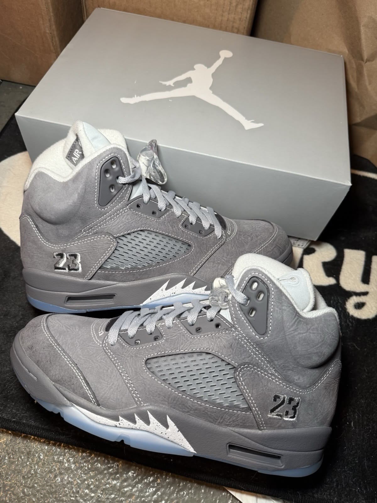 Jordan5 Wolf Grey