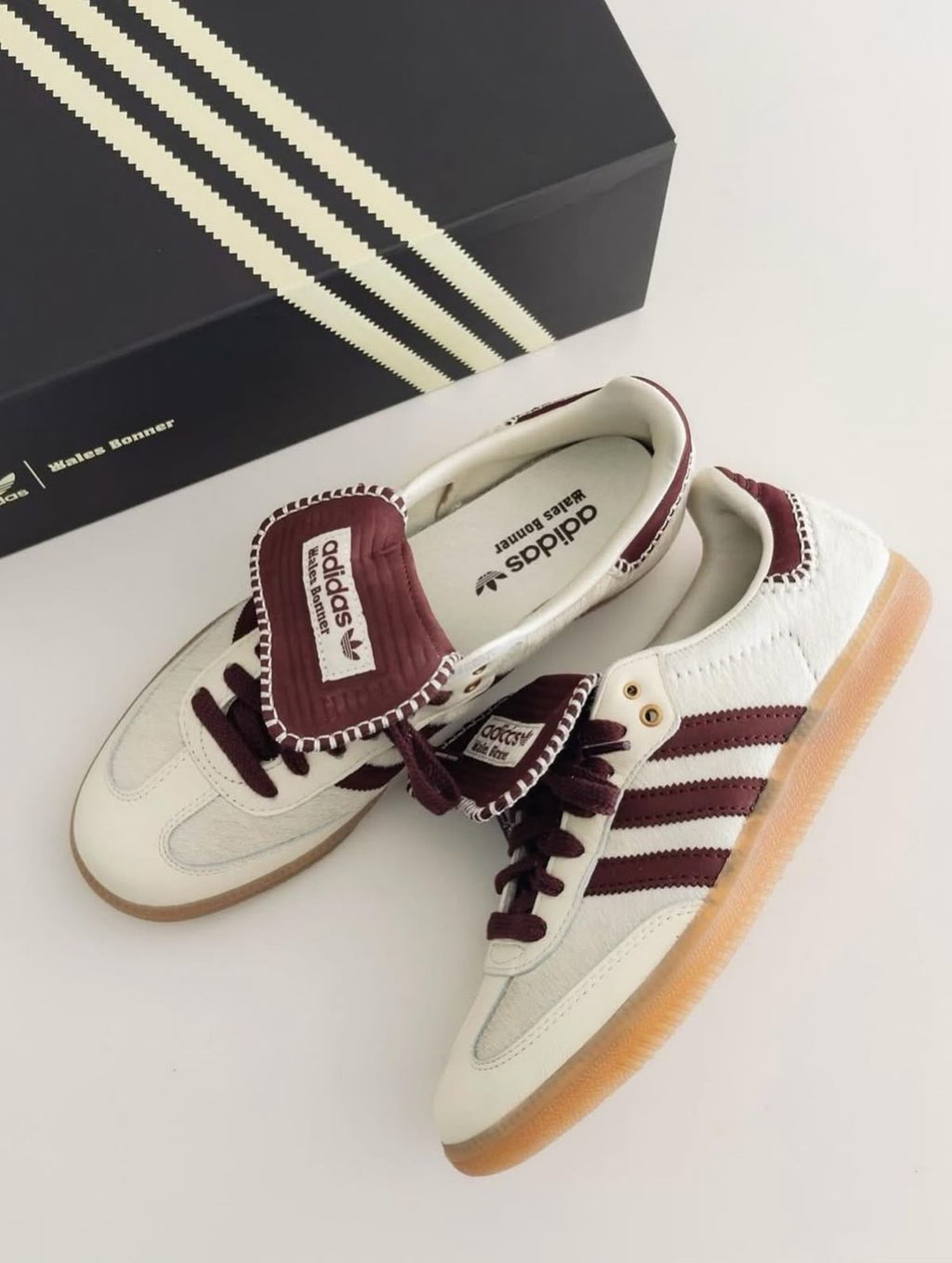 Adidas Samba Wales Boner White
